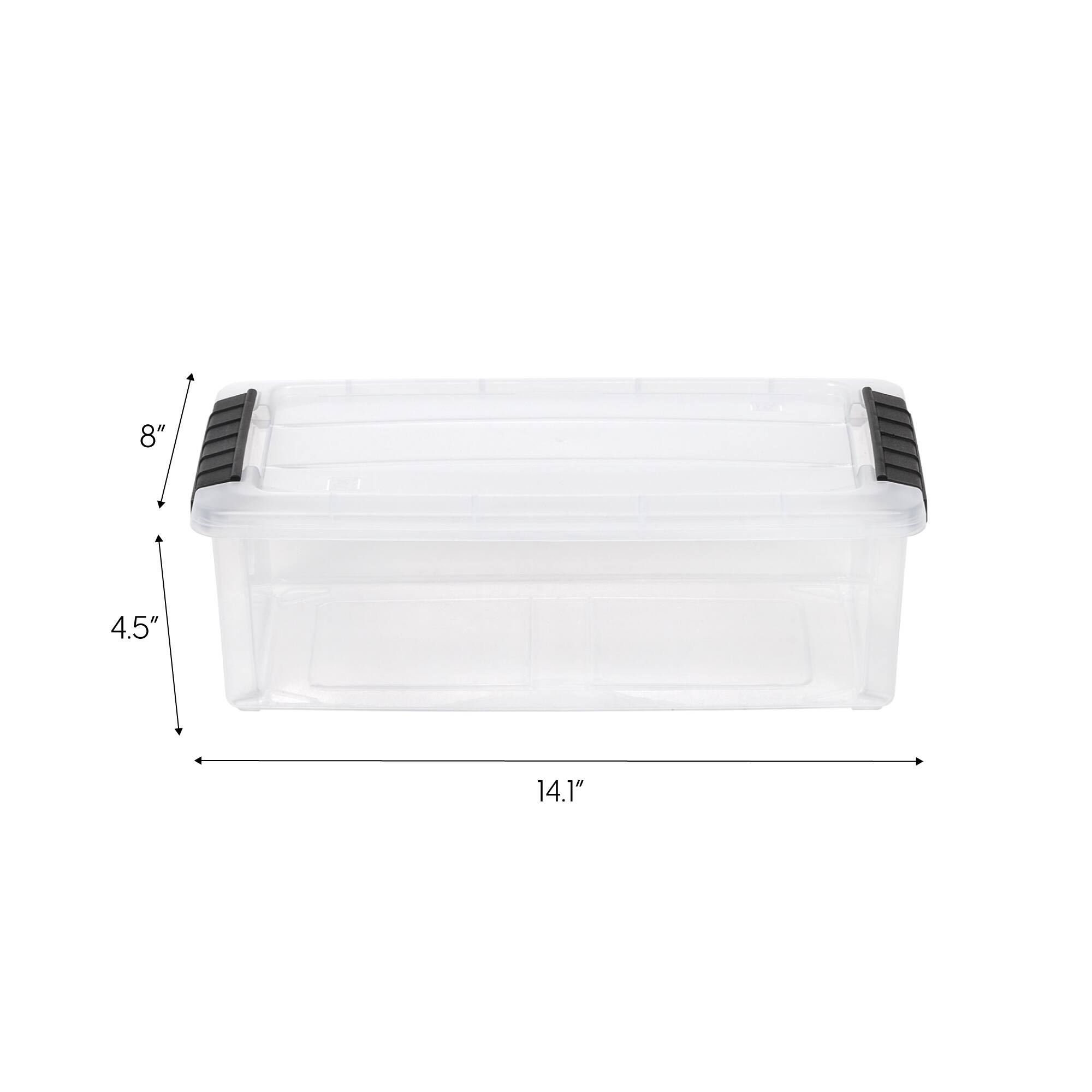 IRIS Stack & Pull™ Plastic Storage Boxes